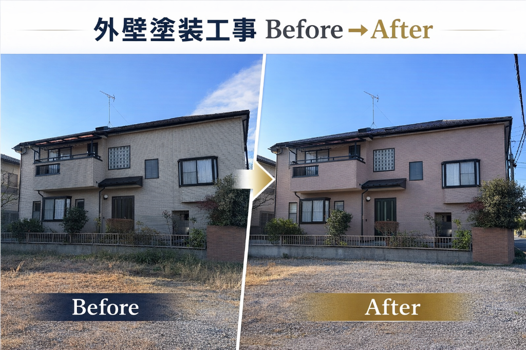 施行事例|苫小牧市S様邸外壁塗装工事