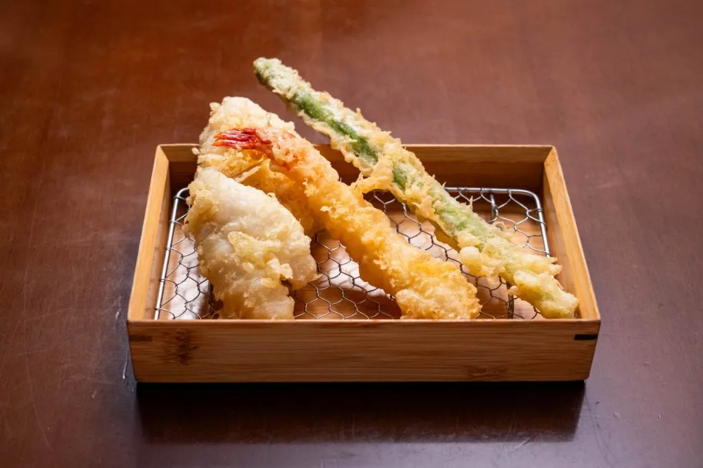 軽やかな天ぷら