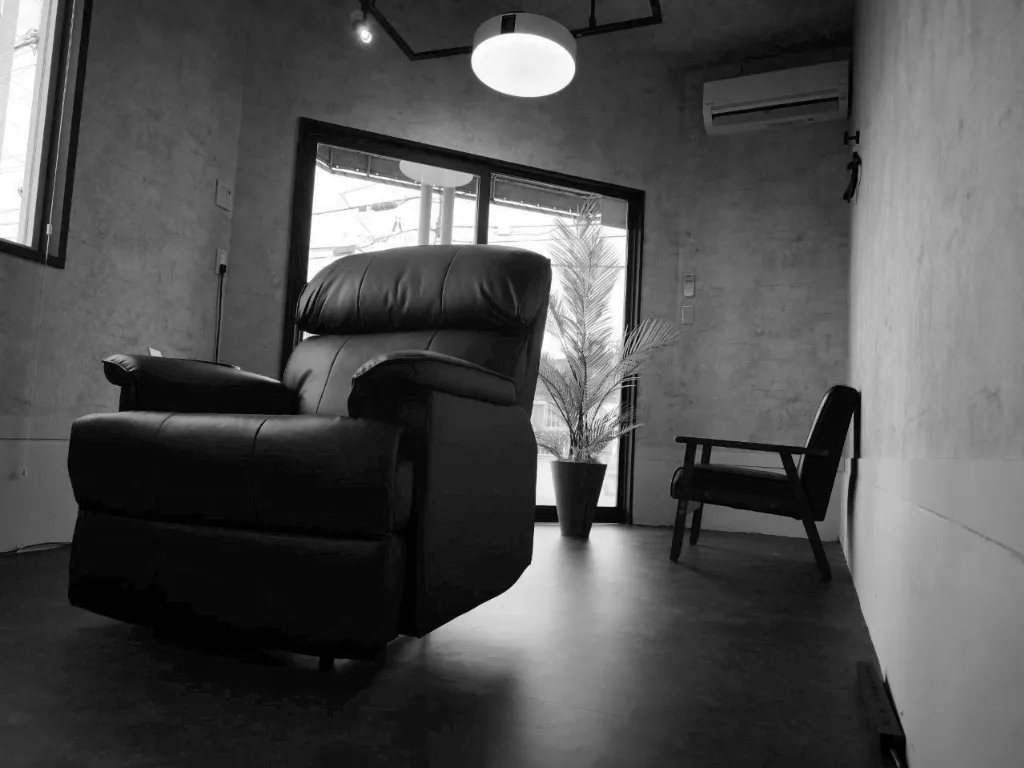 モダンな雰囲気でリラックス