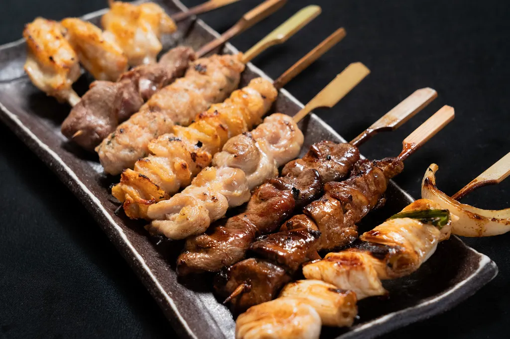 お手頃価格で楽しめる、豊富な串のラインナップ