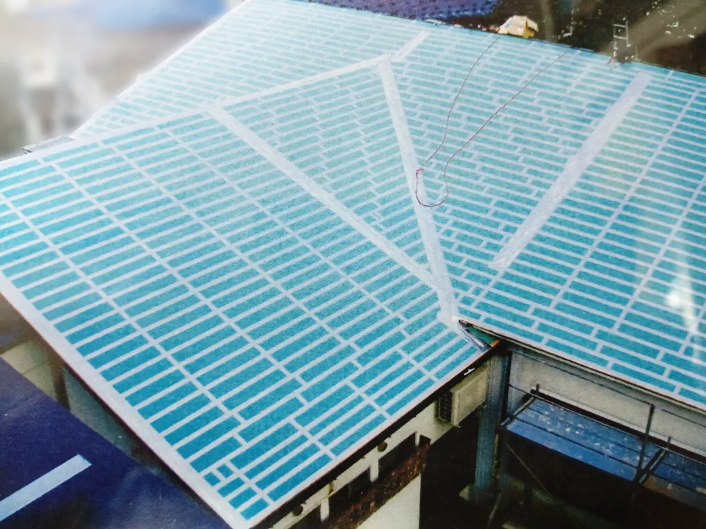 融雪設備施工例②