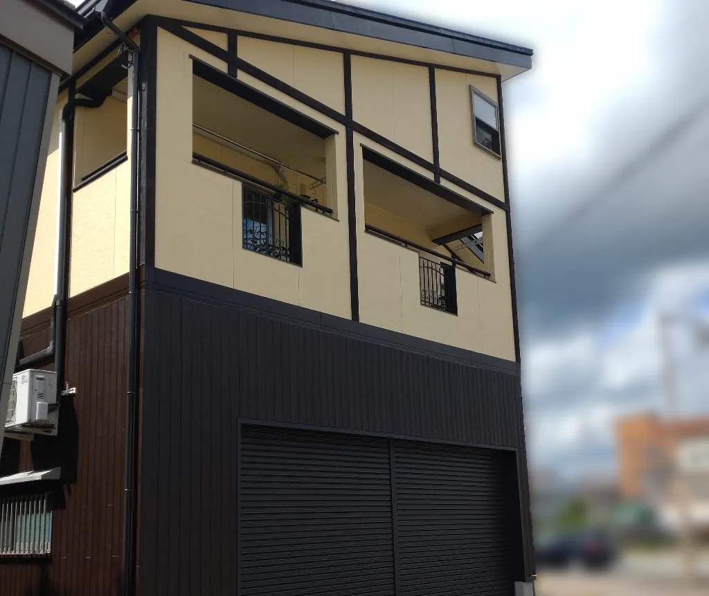 外壁塗装施工例