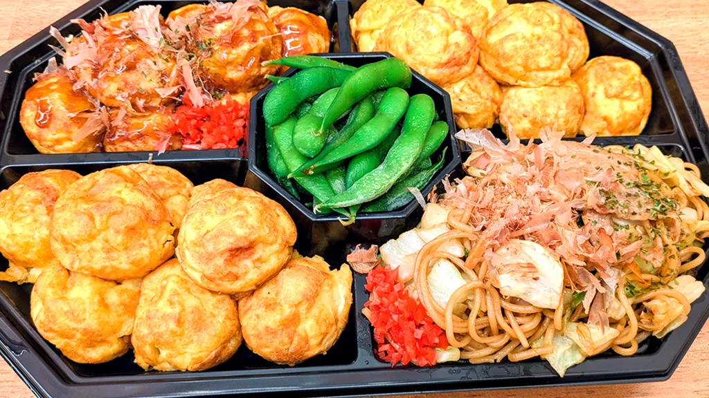 豊田市で人気!当店では気軽に本場の明石焼とたこ焼きが楽しめるのでおすすめ。テイクアウトも可能です。