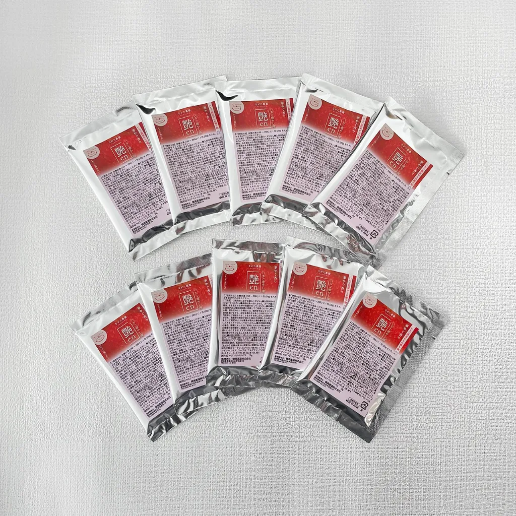 入浴剤「いちご癒やし湯 艶 en」10包セット