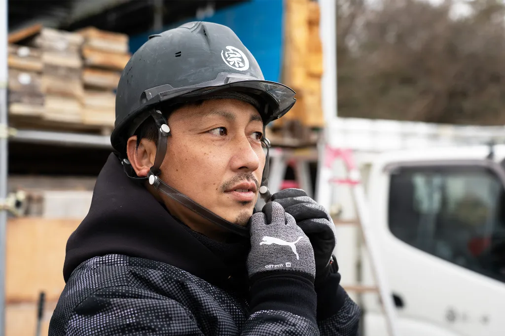 人が見える安心感