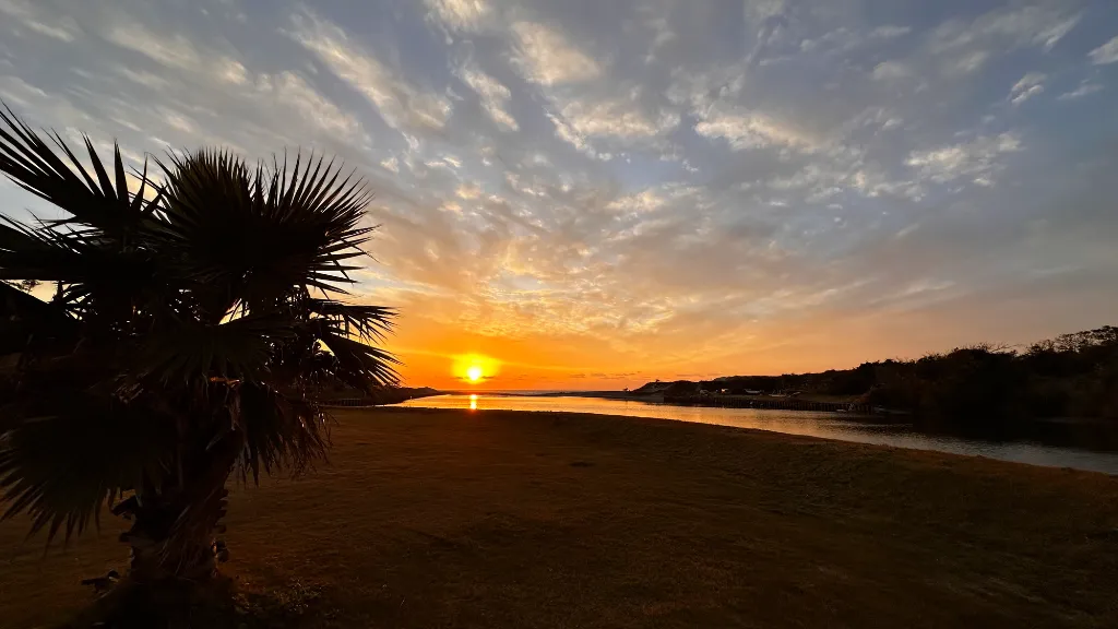 吹上浜のサンセットと過ごし方